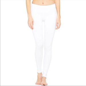 ALO Yoga white leggings